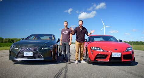 Lexus LC500 And Toyota Supra Are Very Different Yet Quite Well Matched | Carscoops