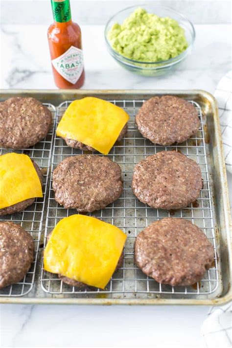 Easy, Oven Baked Hamburgers - Simply Whisked