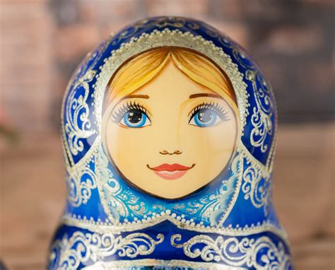 Russian dolls 10 pieces Matryoshka doll Russian nesting dolls | Etsy
