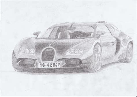 Bugatti Veyron Sketch at PaintingValley.com | Explore collection of Bugatti Veyron Sketch