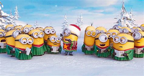 Gifs de Natal / Desenhos Animados com Mensagens: 45 ideias! | Gif joyeux noël, Chanson de noel ...