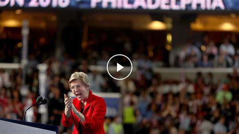 Elizabeth Warren Makes Push for Clinton - The New York Times