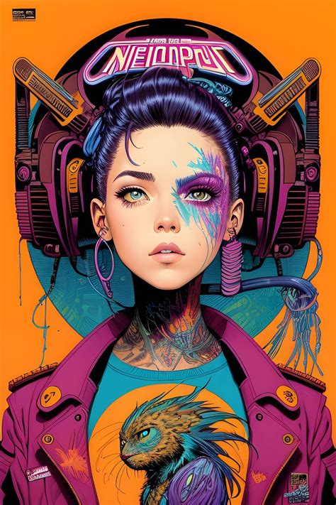 Retro cyberpunk 80s LP cover by sauronct on DeviantArt