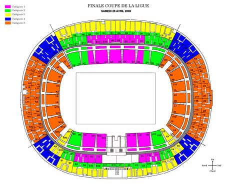 Stade De France Seating Map