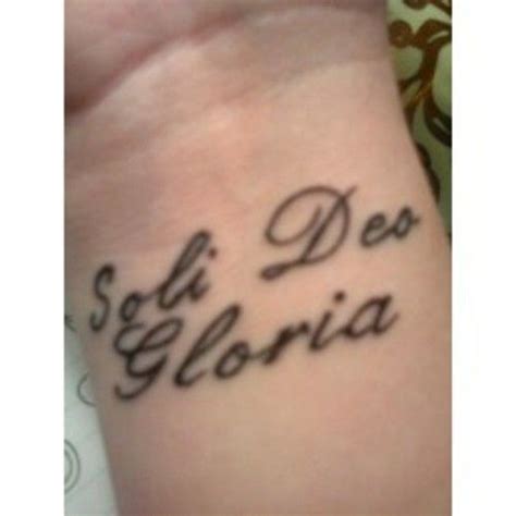 Soli Deo Gloria – Tattoo Picture at CheckoutMyInk.com | Tattoos ...