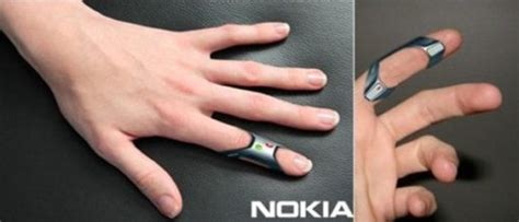 Nokia FIT: Cell Phone Concept Which Fits Onto Your Finger - IPPINKA