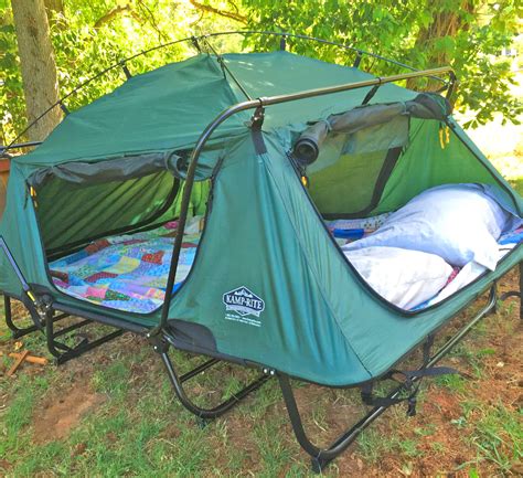 This Amazing Double Tent Cot Prevents You From Having To Sleep On The Cold Hard Ground