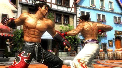 Tekken Tag Tournament 2 Jin vs Kazuya Characters Fight Screenshot