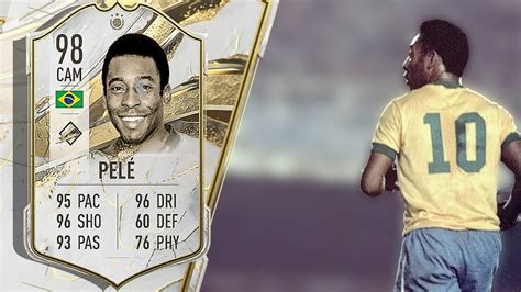 98 PRIME ICON PELE PLAYER REVIEW FIFA 23 - YouTube