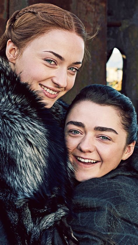 720x1280 Arya Stark And Sansa Stark Game Of Thrones Season 7 Moto G,X ...