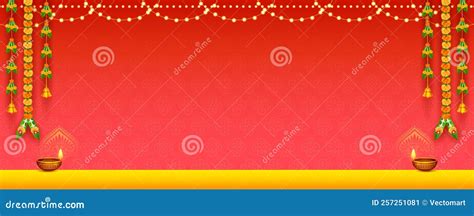 Flower Garland Decoration Toran for Happy Diwali, Dussehra Indian Holiday Festival Background ...