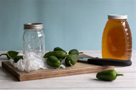 Quick & Easy Spicy Honey & Honey-Fermented Jalapenos