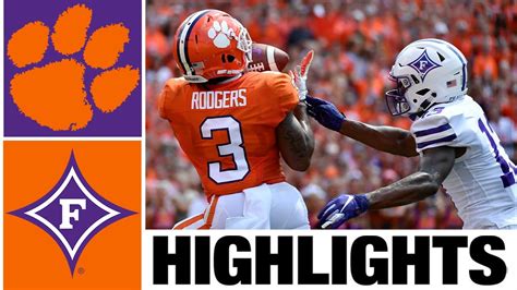 Clemson vs Furman Highlights [FINAL] | College Football Week 2 | 2022 ...