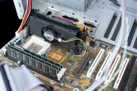 Old Pentium II Computer Hardware Stock Image - Image of slot, pentium: 255045865