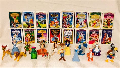 1995 & 1996 McDonald’s Walt Disney’s masterpiece collection | Disney figures, Walt disney ...