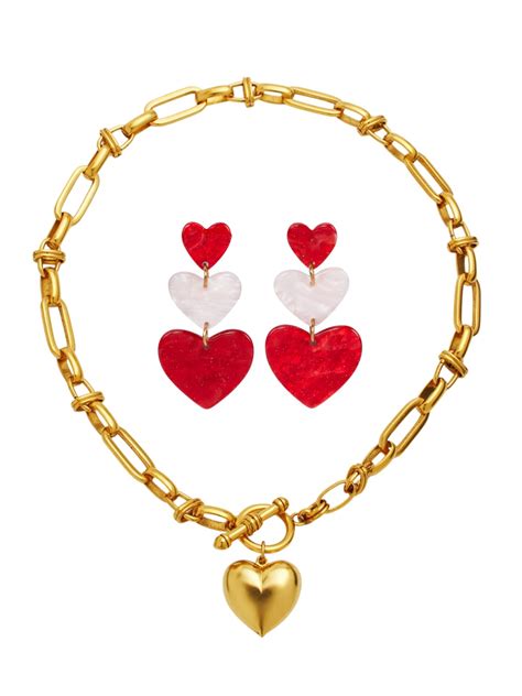 Stylish Heart Shaped Jewelry - VSTYLE