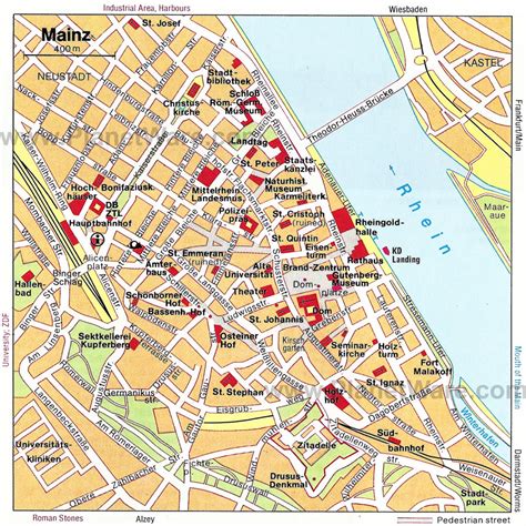 Mainz Map and Mainz Satellite Images