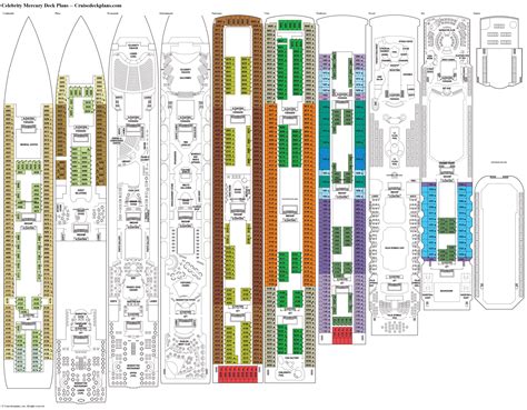 Celebrity Summit Floor Plan - floorplans.click