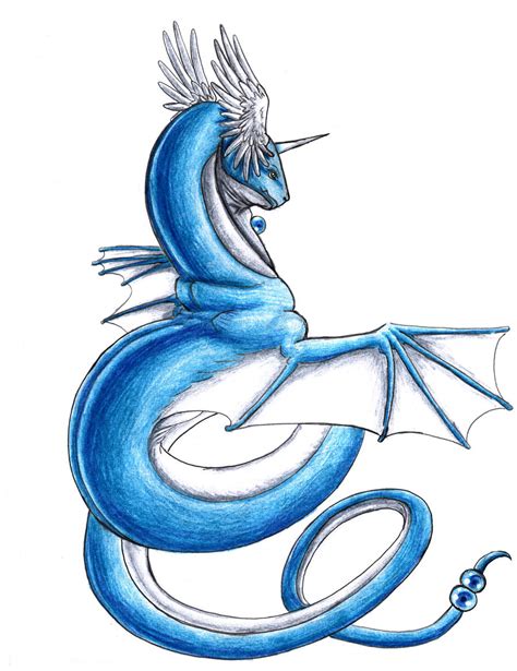 Dragonair Redesigned by LoveandBonestm on DeviantArt