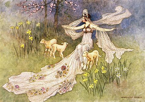 1910s Illustration Fairy Tale The Fairy Painting by Vintage Images - Pixels