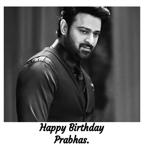 Prabhas as Birthday Boy. - FUNtainment