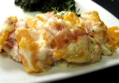 Cheesy Ham And Sweet Potato Casserole Recipe - Food.com