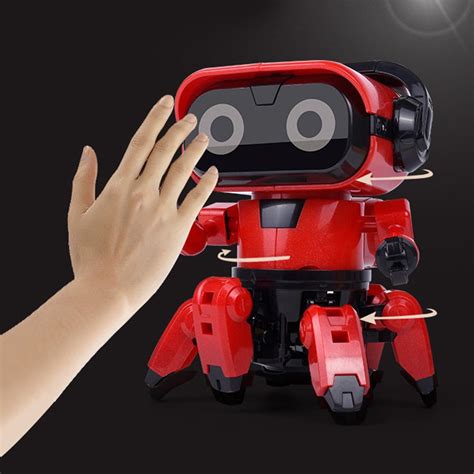 Ueonyo DIY Smart RC Robot Infrared Robot Toy Gifts for Kids Boys 2023 ...