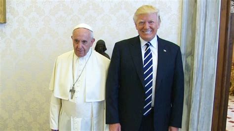 Pope and Trump Meet at the Vatican - NEW YORK RUSH - Culture, food ...