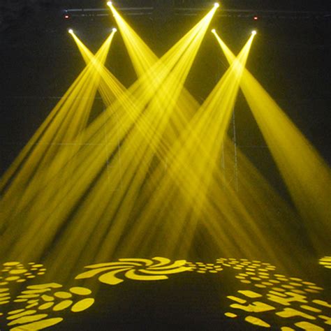 50W LED Moving Head Stage Lighting 8 Rotary Pattern Effect DMX512 DJ Club Lights | eBay