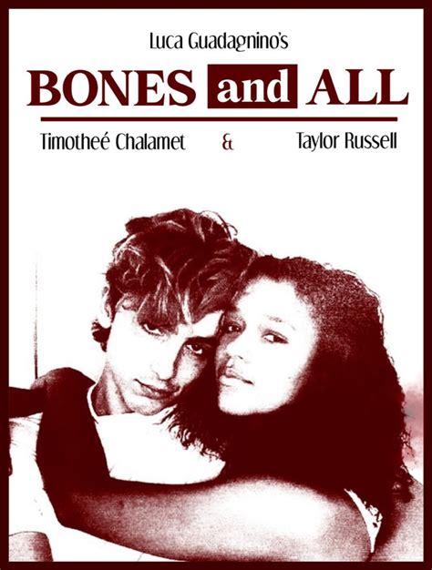 bones and all poster in 2023 | Alternative movie posters, Film poster ...