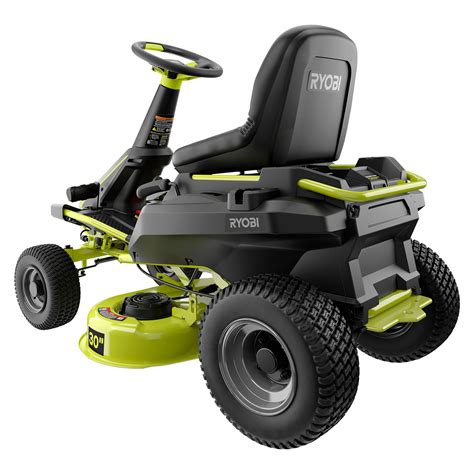 Ryobi 48V 30” Brushless Ride On Lawn Mower - Bunnings Australia