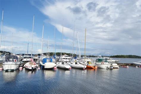 Lappeenranta harbor. - Stock Image - Everypixel