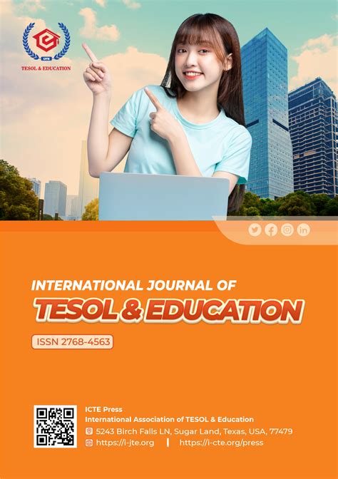 International Journal of TESOL & Education