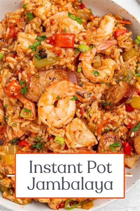 Instant Pot Jambalaya - 40 Aprons