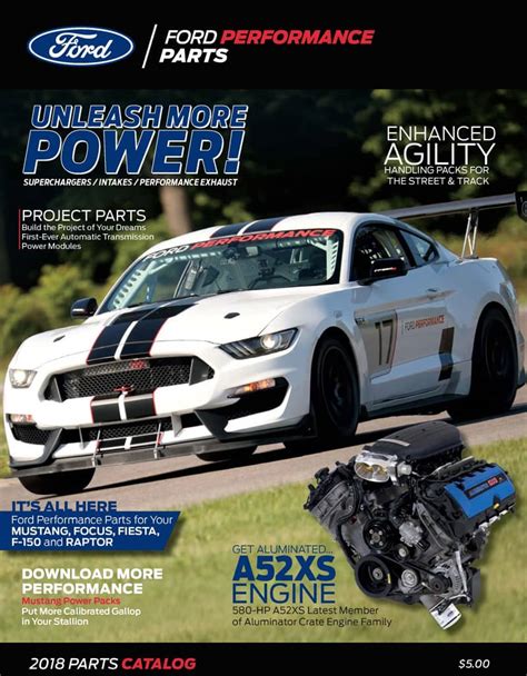 Unleash More Power with the 2018 Ford Performance Parts Catalog