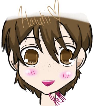 Haruhi Fujioka Fan Art by Katrina-EM on DeviantArt