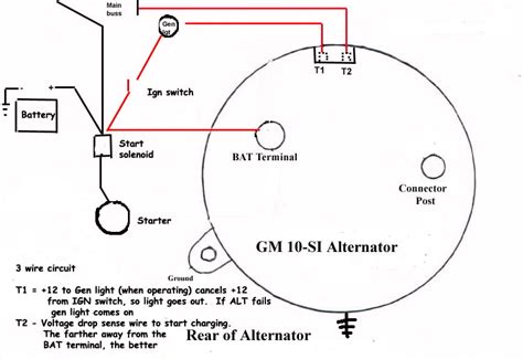 Wiring A Gm Alternator Diagram