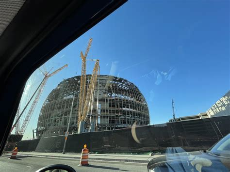 MGM Sphere is starting to take shape : r/vegas