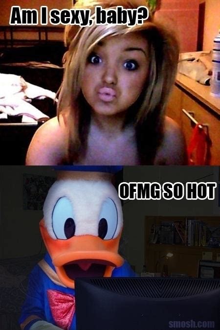 Cartoon Duck Face Meme