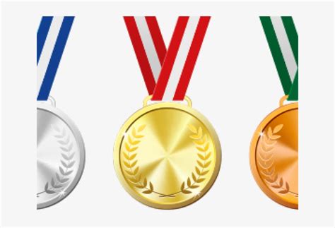 Medals Clipart Gold Silver - Gold Medal PNG Image | Transparent PNG Free Download on SeekPNG