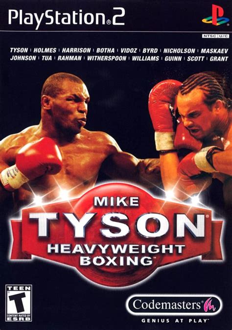 Mike Tyson Heavyweight Boxing (2002) PlayStation 2 box cover art ...