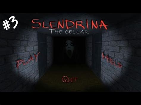 Slendrina:The Cellar #3 Ama Bu Kaçıncı - YouTube