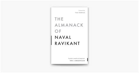 ‎The Almanack of Naval Ravikant by Eric Jorgenson on Apple Books