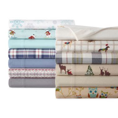 JCPenney Home™ Flannel Sheet Set found at @JCPenney | Bed sets for sale, Sheet sets, Bed sheets