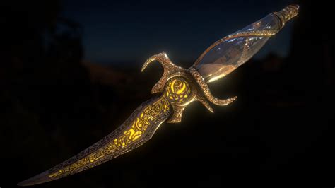 The Dagger of Time - Prince of Persia(lowpoly) - 3D model by DeLeon (@dele0n) [539659e] - Sketchfab