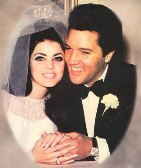 45 Candid Photographs of Elvis and Priscilla Presley on Their Wedding ...