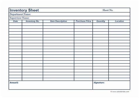 Free Excel Inventory Database Template ~ Excel Templates