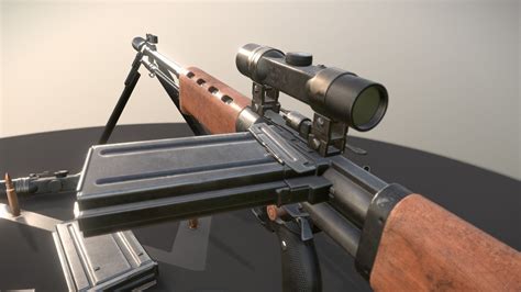 FG-42 German Paratrooper Rifle - 3D model by David7S [70f166b] - Sketchfab