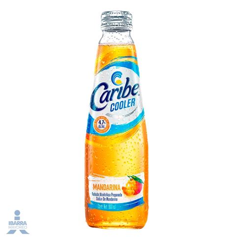 bebida caribe cooler mandarina 300 ml | Ibarra Mayoreo