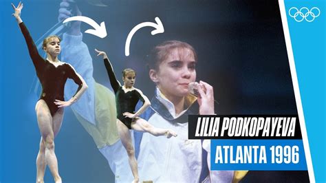 🇺🇦 Lilia Podkopayeva - The Golden Ukrainian of Atlanta 1996! 🤸🏻‍♂️ ...